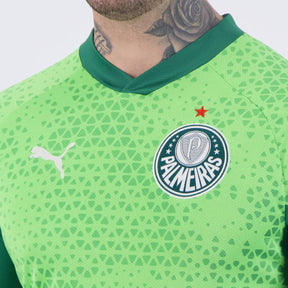 Camisa Puma Palmeiras Treino 2024 Verde 23 R. Veiga