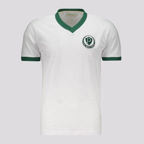 Camiseta Palmeiras Flame Retrô 1959 Branca