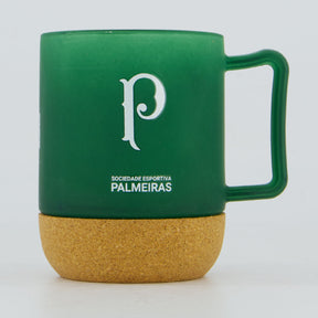 Caneca Palmeiras Vidro Porta Copos Rolha