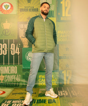 Jaqueta Palmeiras Puffer League Verde