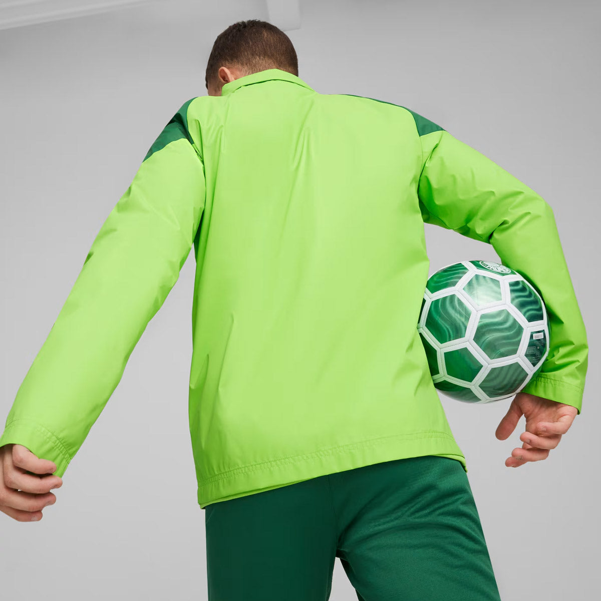 Jaqueta Puma Palmeiras Treino Escudo Verde