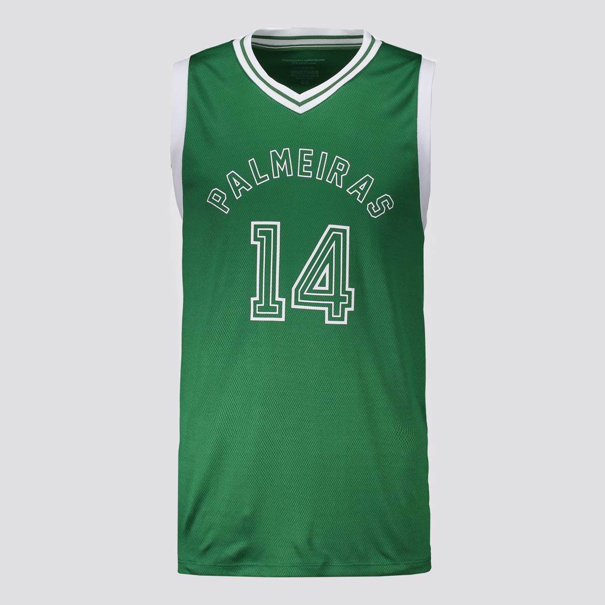 Regata Palmeiras Basket Jump III Verde e Branca
