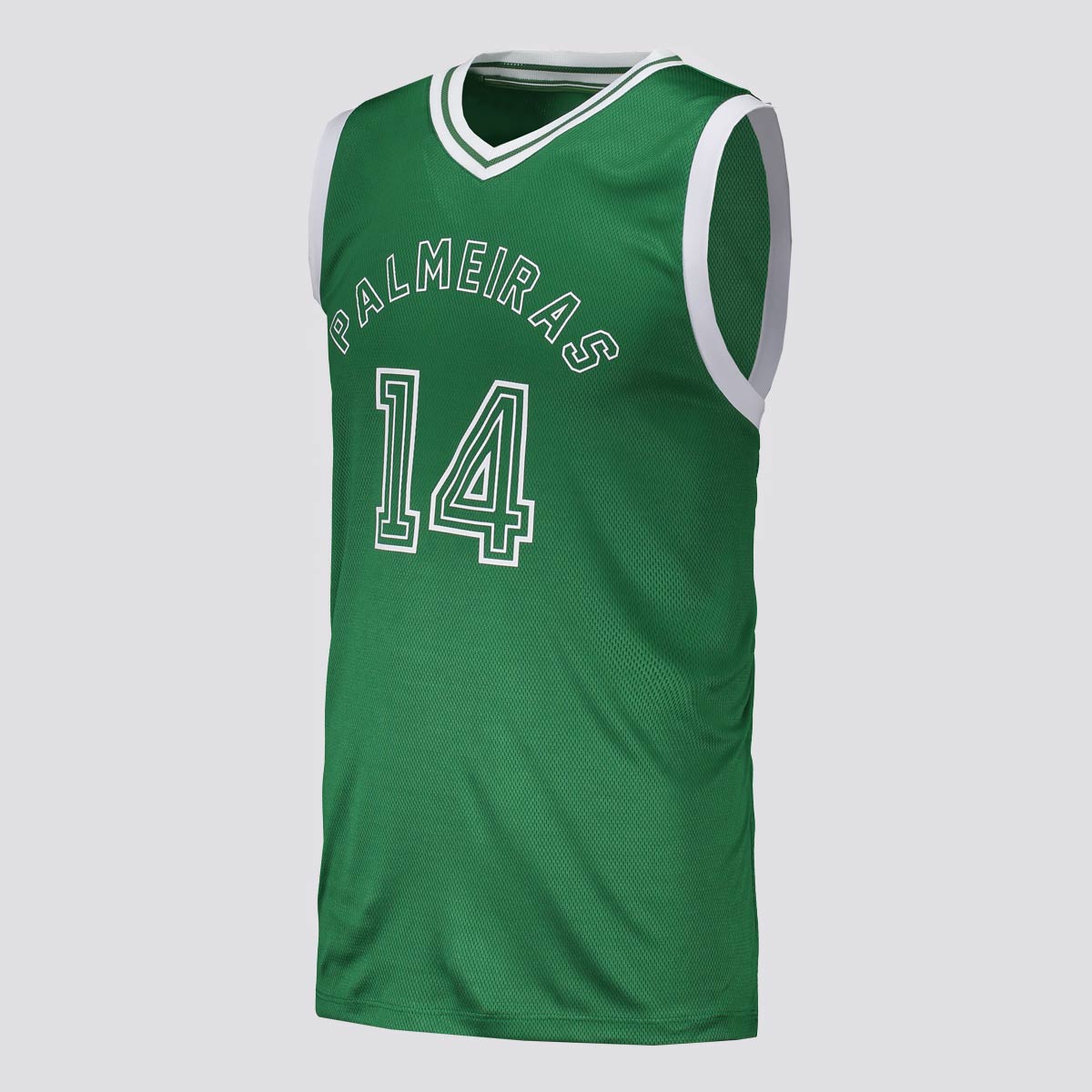 Regata Palmeiras Basket Jump III Verde e Branca