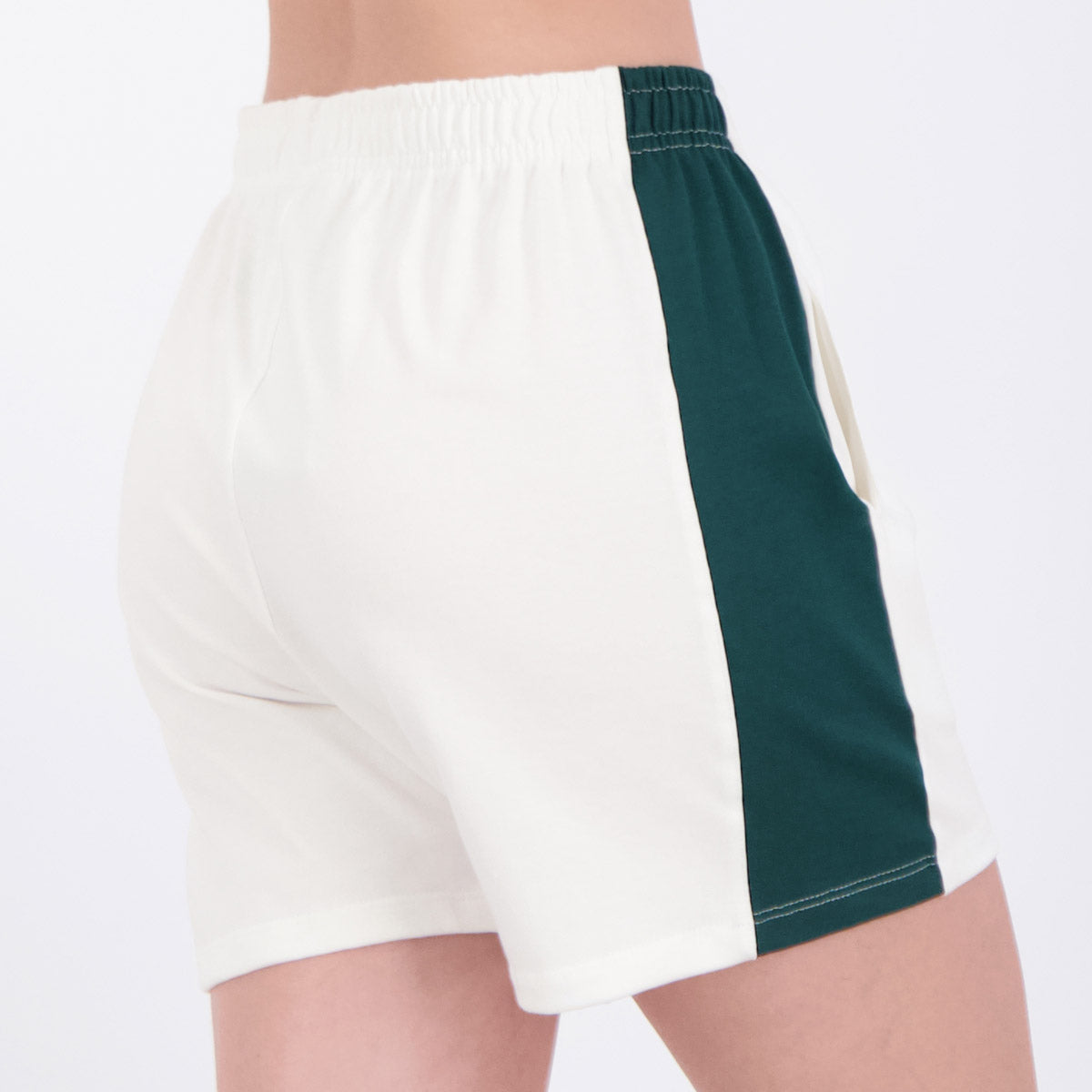 Shorts Palmeiras Herança Feminino Branco